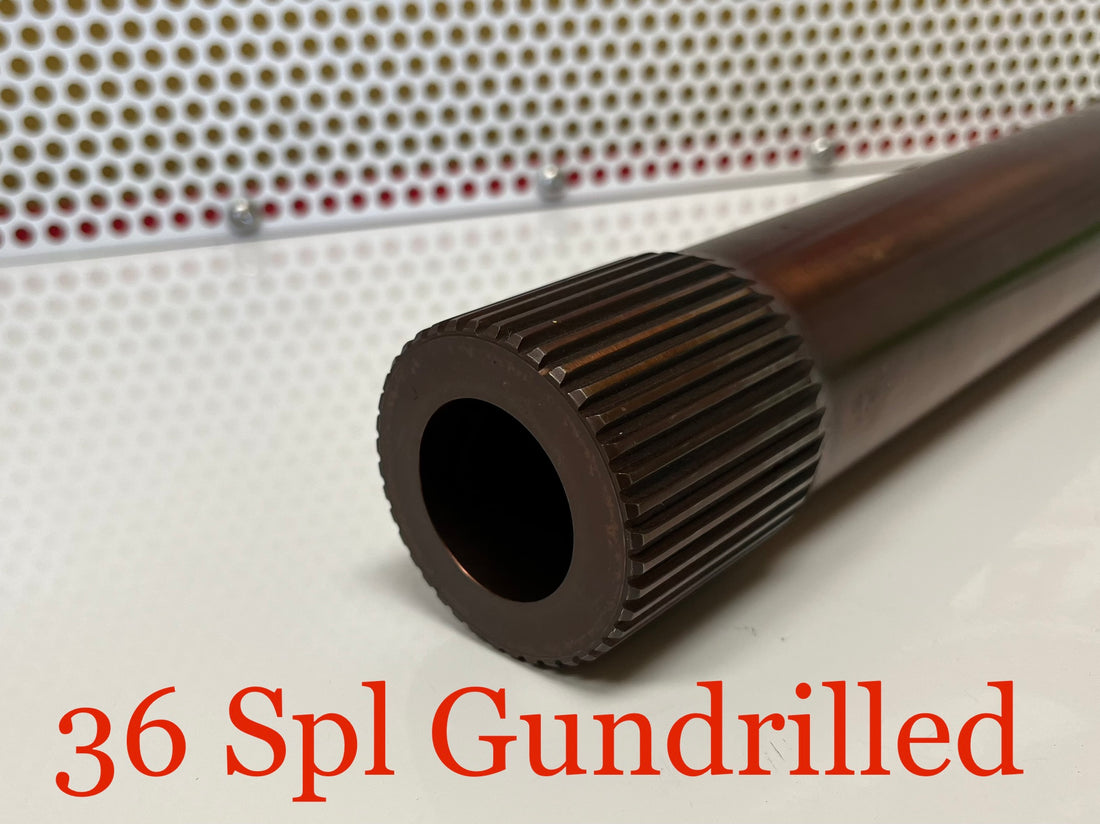 JUMBO 36 SPLINE FULL FLOAT GUN DRILLED AXLE (PLEASE CALL OR EMAIL)