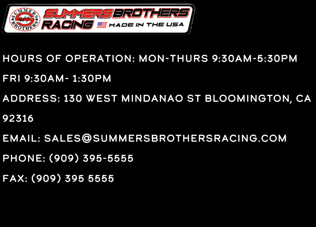 BIG BLOCK GEAR DRIVE CHEVY ENGINES – Summers Brothers Racing