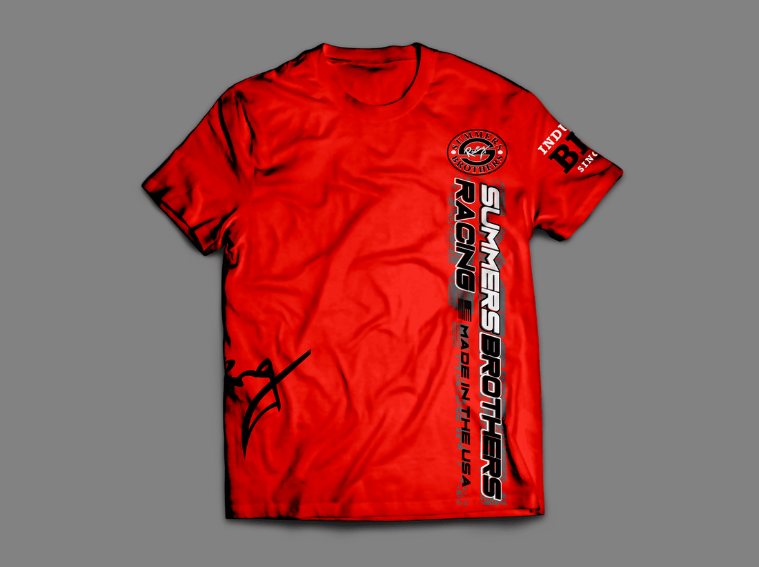 SBR Men's Red T-Shirt