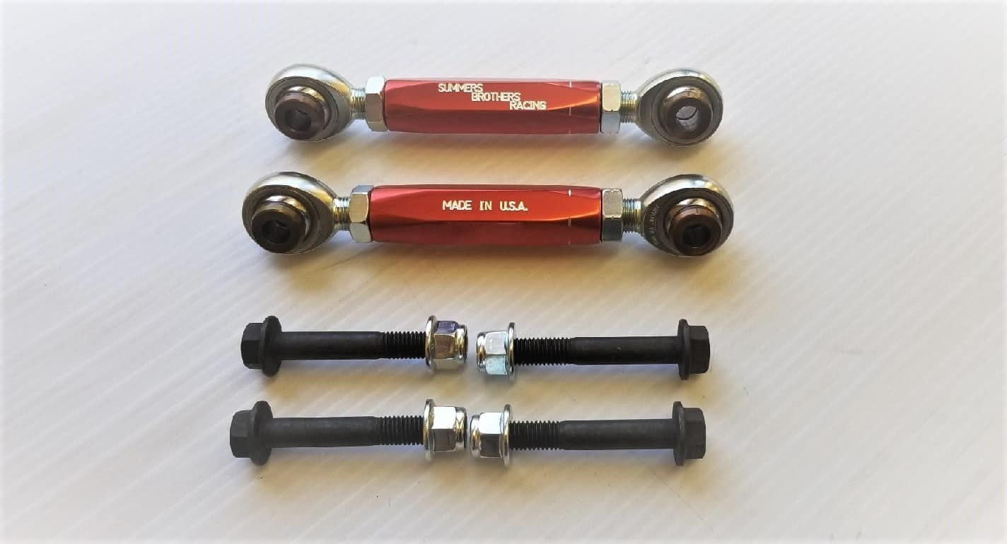 Heavy Duty Sway Bar End Link Kit – Summers Brothers Racing