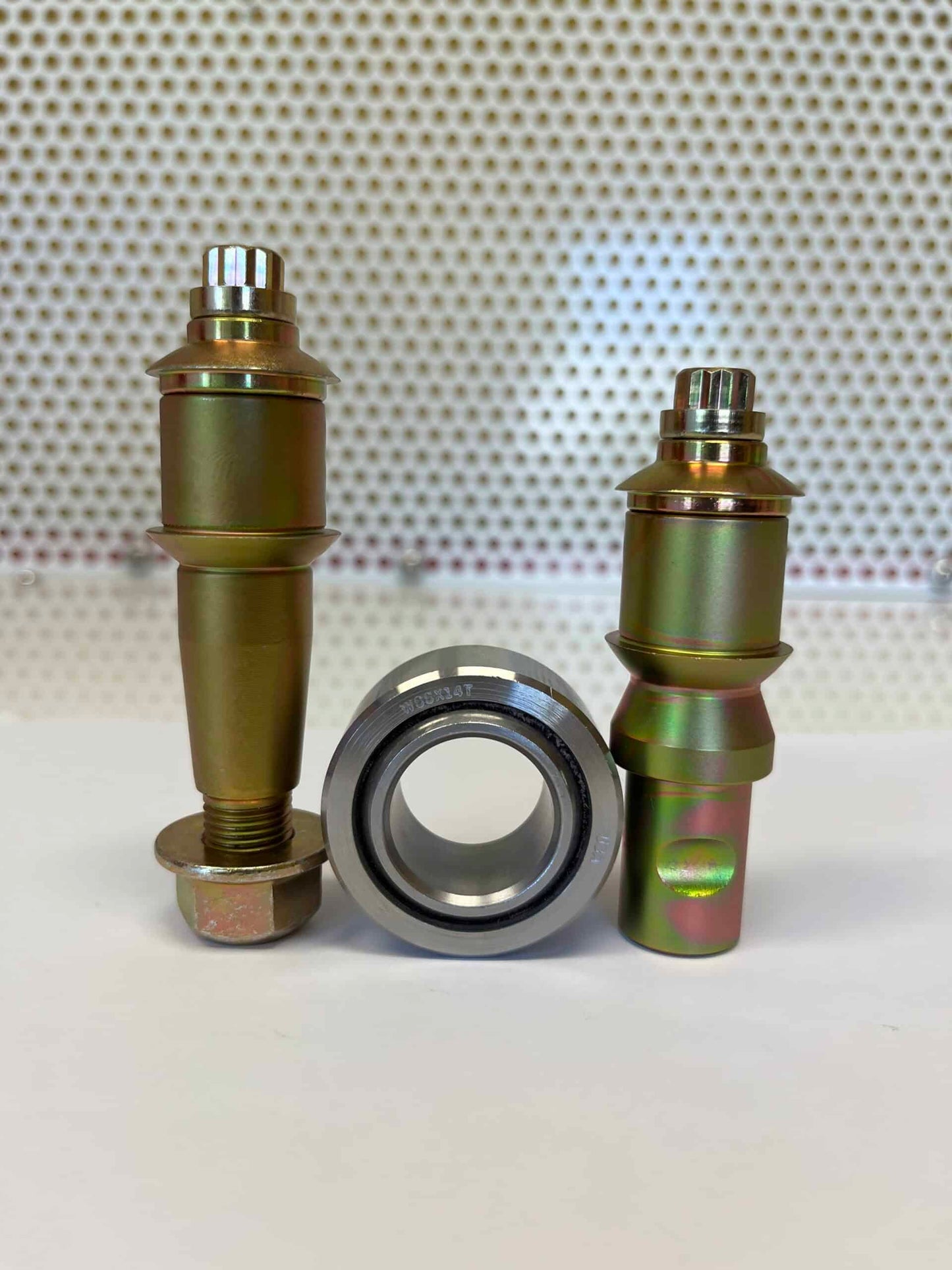 CAN-AM X3 UPPER AND LOWER PINS KIT WITH FK 7/8 SPHERICAL BEARING ...